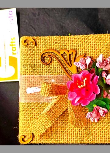 Box Decor with jute ( set of 2 units)