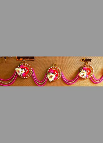 Door decoration (Toran Bandhanwar)Circular Jute themed