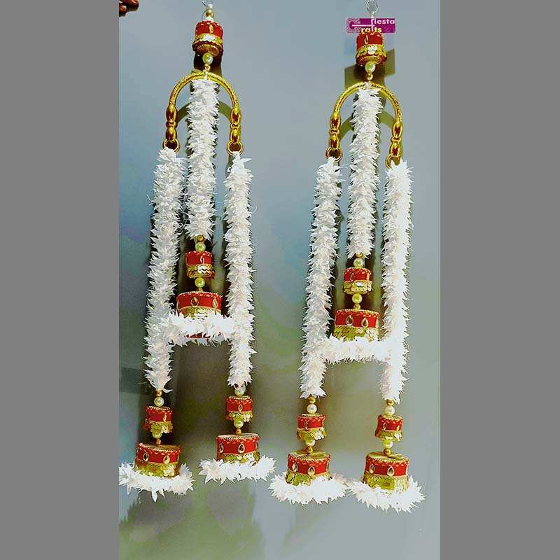 Floral strands & golden bells Hangings