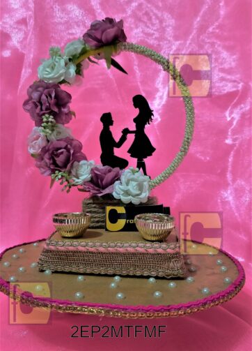 Couple Proposal Engagement Platter