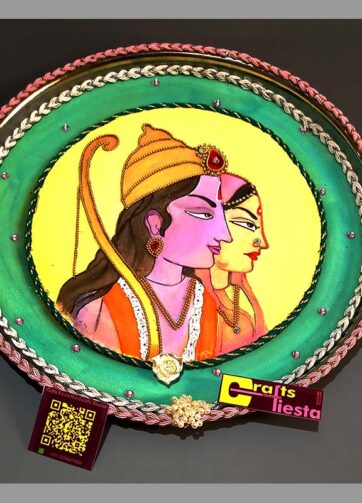 3D edible sweets Rama Sita themed