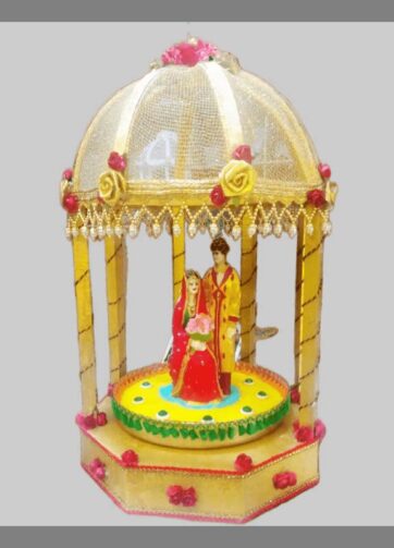 3D edible sweets wedding couple themed